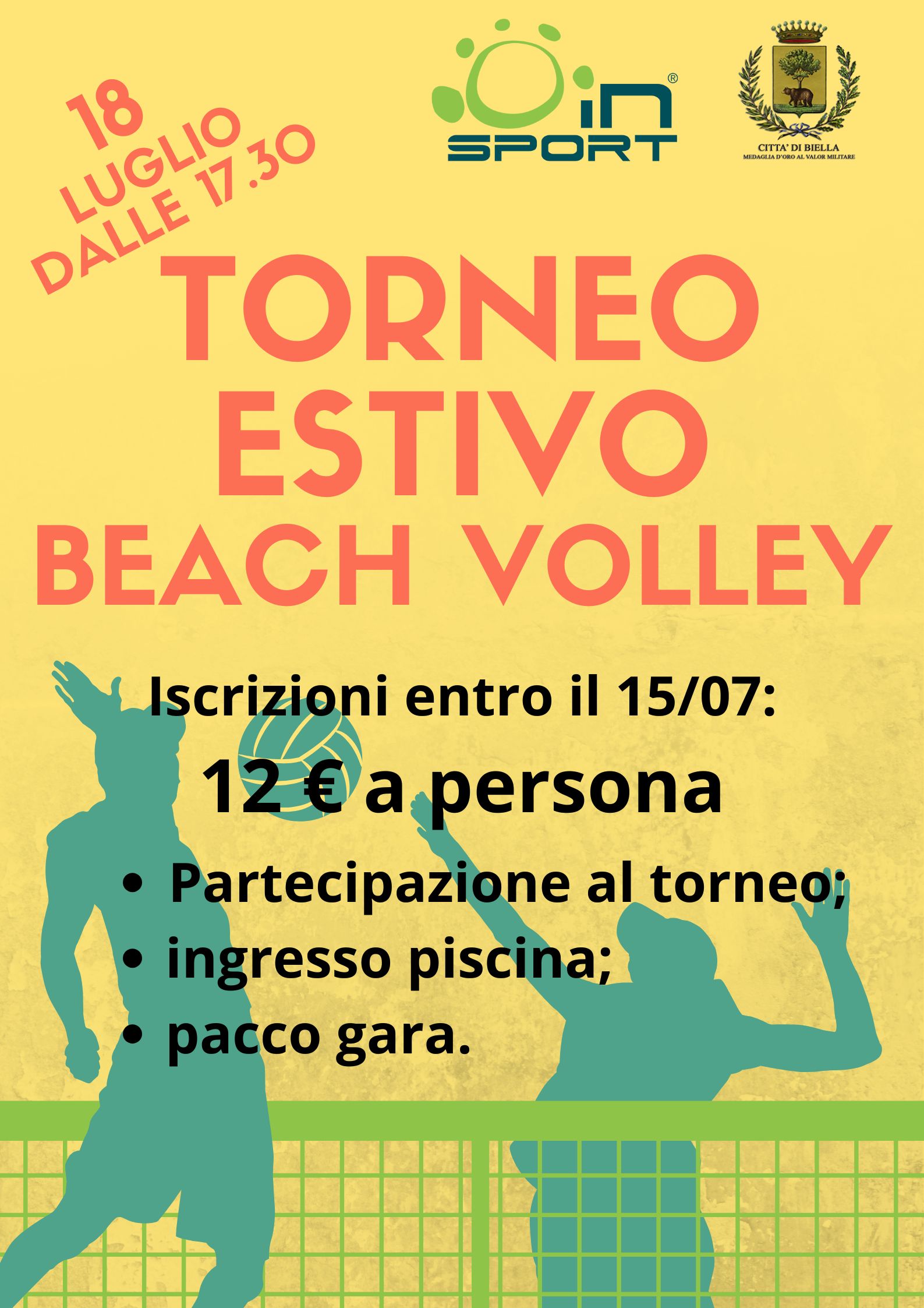 Torneo Beach Volley Poster