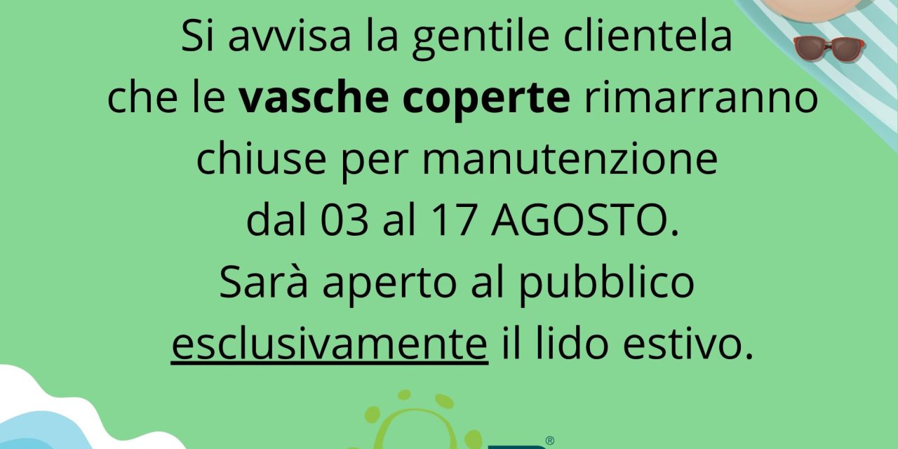Avviso Manutenzione