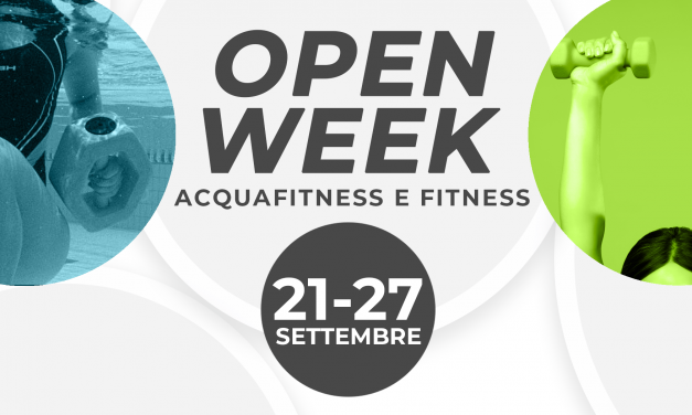 Open Week 21-27 settembre