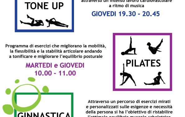 VIENI A PROVARE I CORSI FITNESS