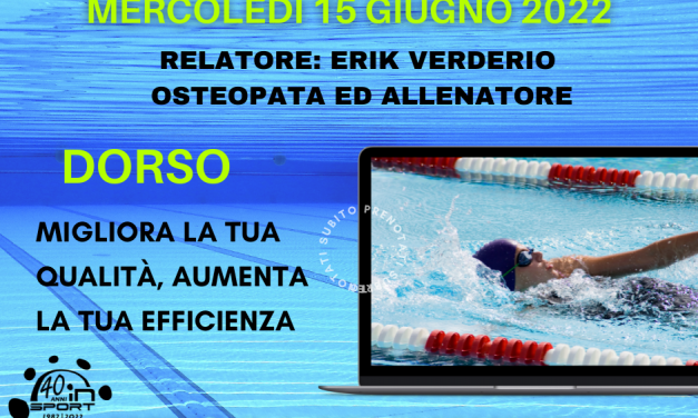 SWIMMING MASTERCLASS 3^ EDIZIONE