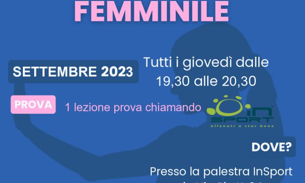 CORSO DI DIFESA PERSONALE FEMMINILE