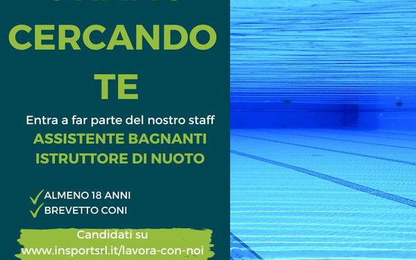 In Sport Concorezzo sta cercando TE!