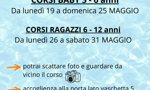LEZIONI APERTE
