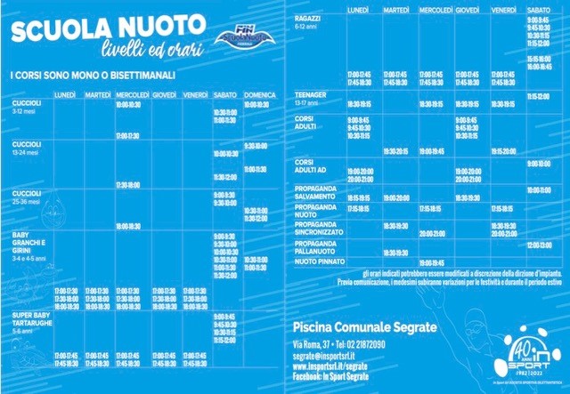 Scuola nuoto