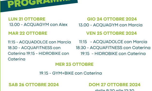 Programma Movement Ottobre 2024