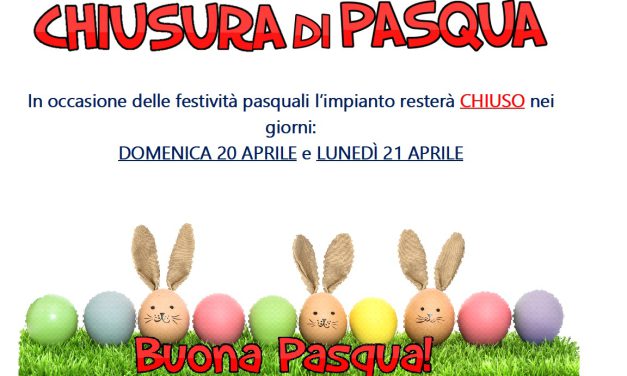 CHIUSURA DI PASQUA