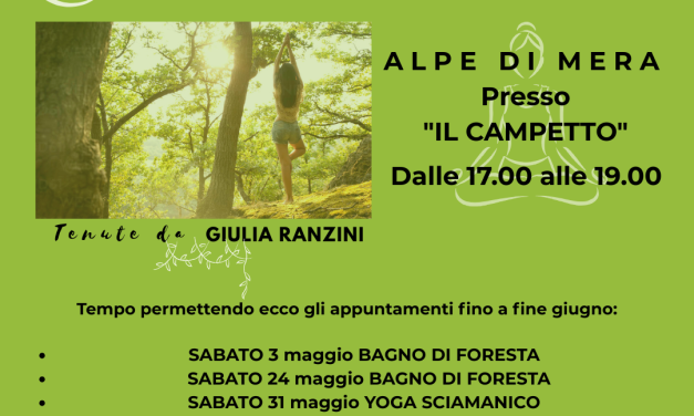 BAGNO DI FORESTA E YOGA SCIAMANICO