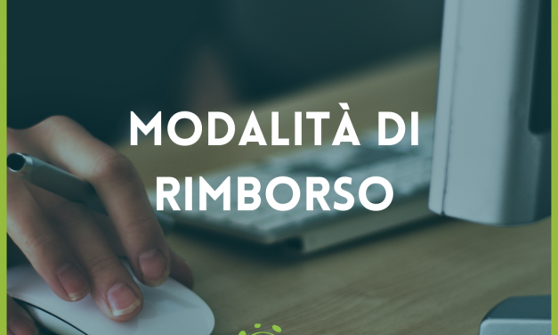 modalità di rimborso