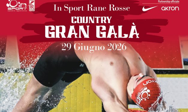 Al Country Gran Galà IN SPORT RANE ROSSE vince la passione per lo sport